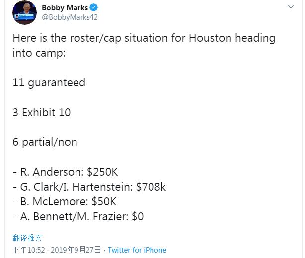 nba火箭隊成員有哪些（官宣！火箭20人名單出爐，合同細節曝光，德帥敲定首發）