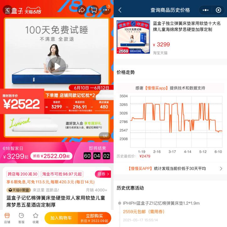 618怎么买？3-5K大势床垫分析（附价格）！拒绝买贵！一定买对