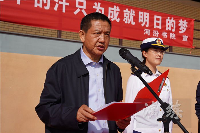 太原理工大学组织2021级本科生开展地震消防综合应急疏散演练