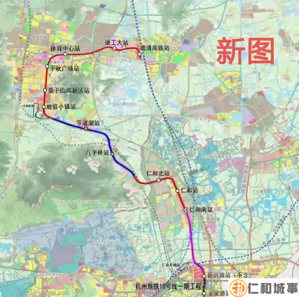 关于杭州地铁四期仁和境内1号和7号延伸线的专业解读