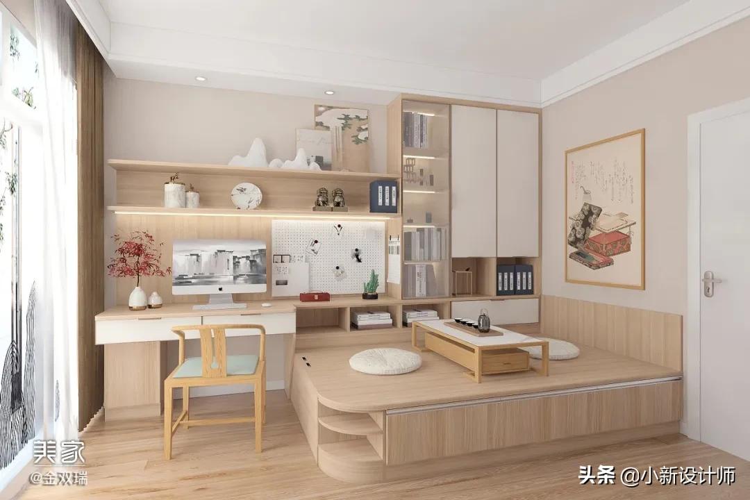 兒童空間設計22個榻榻米設計，不只是書房，客廳、陽台和兒童房都能裝