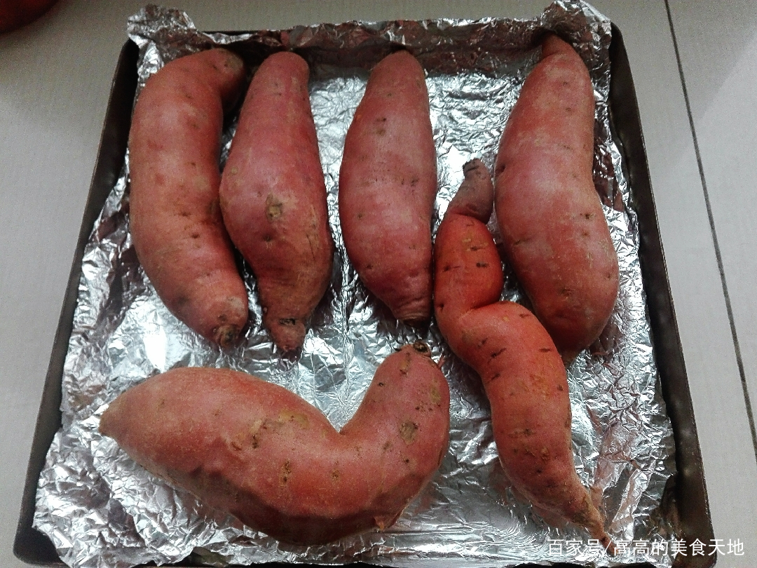 图片[6]-【烤地瓜 】做法步骤图 焦香流油 比买的好吃-起舞食谱网