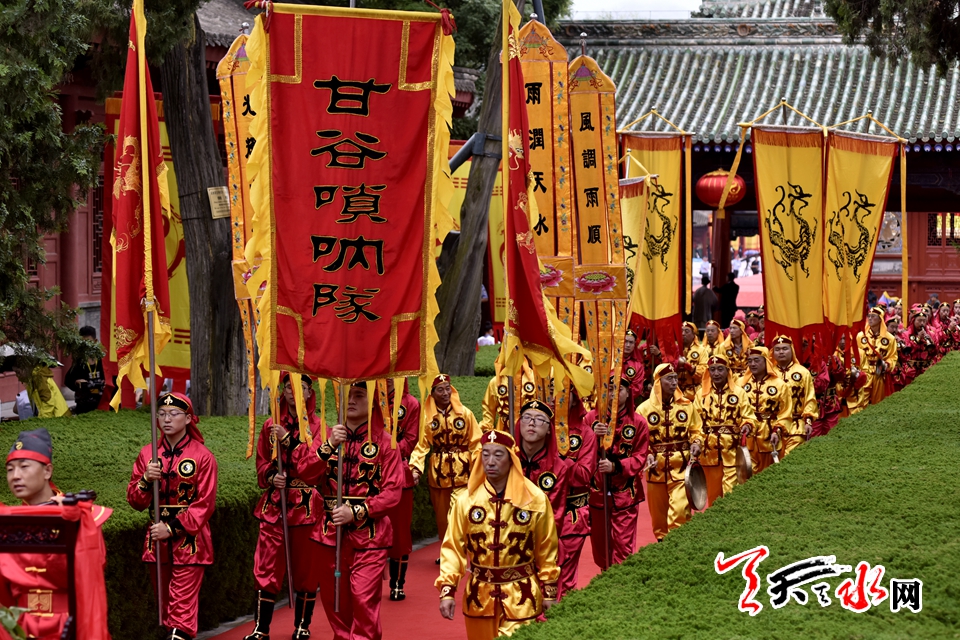 天水民间祭协在伏羲庙隆重举行献太牢仪式