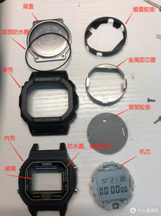 卡西欧  G-SHOCK 腕表改装、维护指南