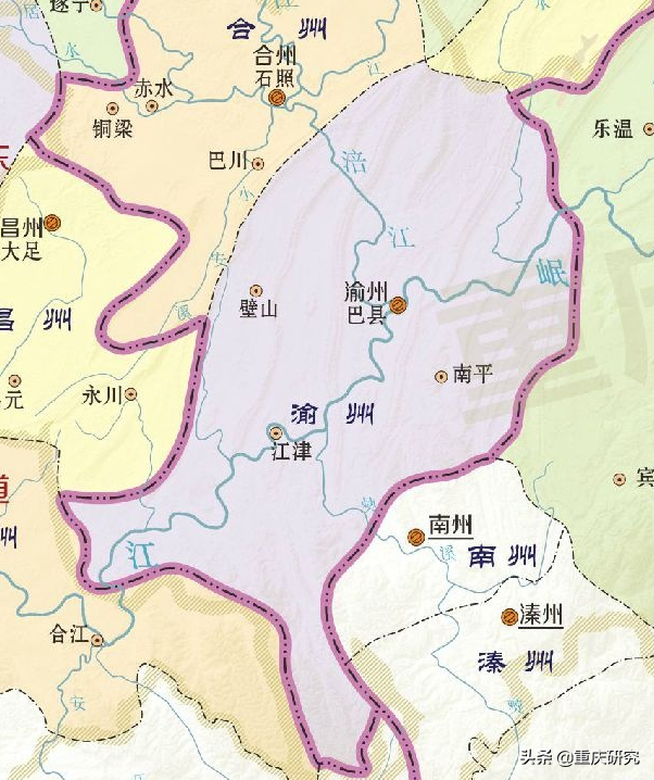 仅仅26年后,渝州改回了