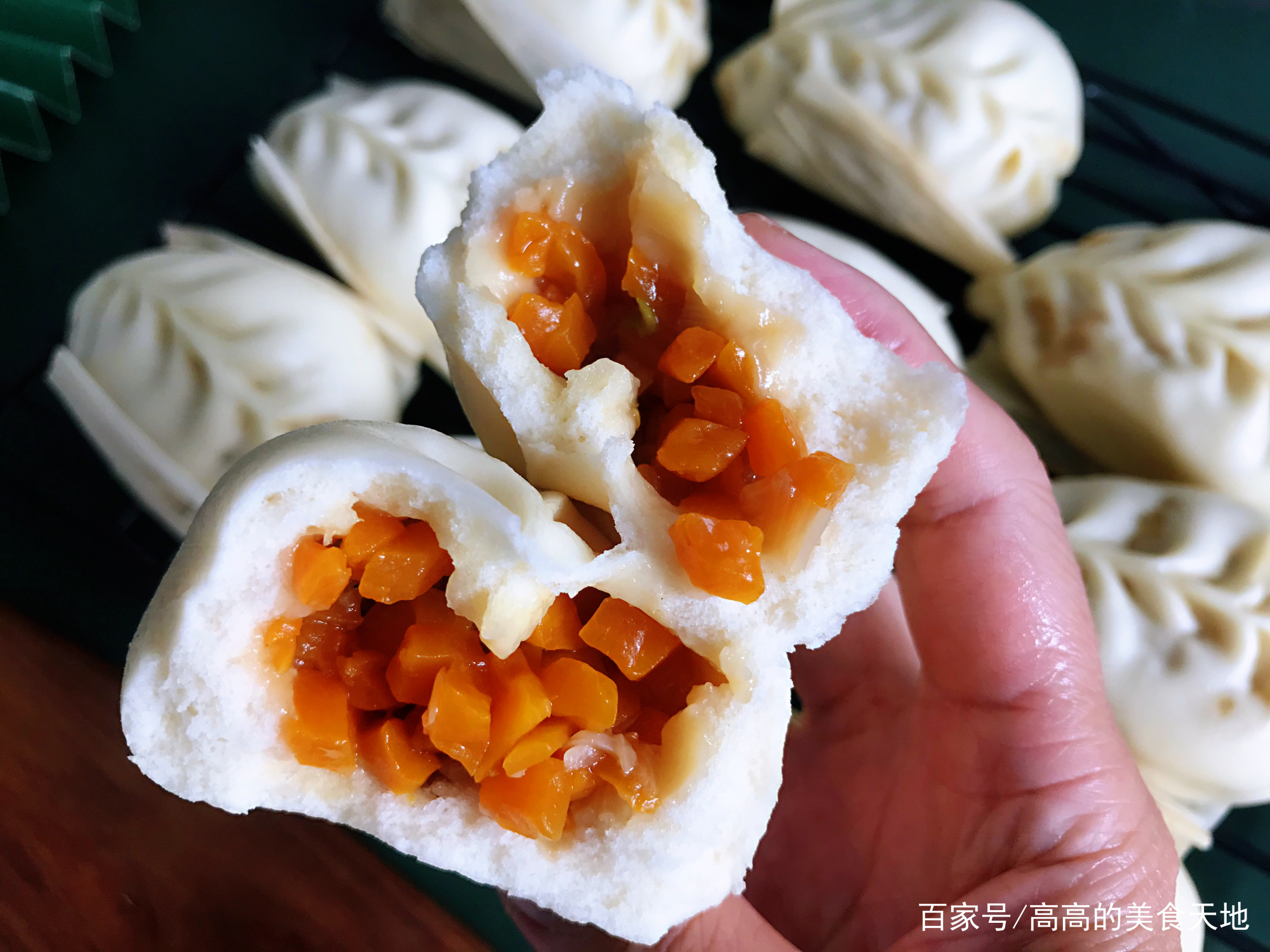 图片[14]-【南瓜素馅包子】做法步骤图 鲜嫩多汁 给肉不换-起舞食谱网