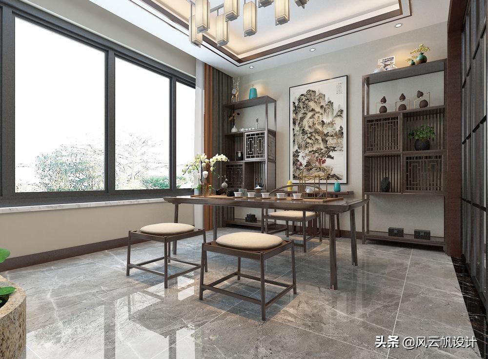 多亏公公指点，90后宝妈将美容院装中式风格，最终迎来宾客满座