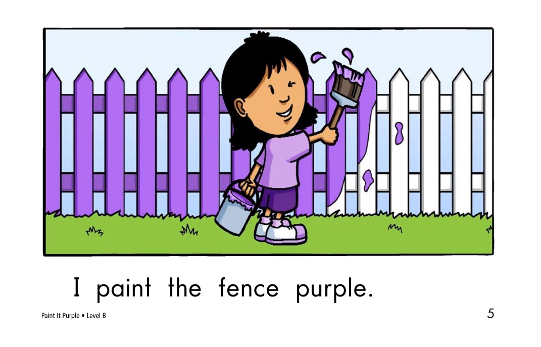 启蒙有声绘本：《Paint It Purple》你们看过紫色的小草吗？