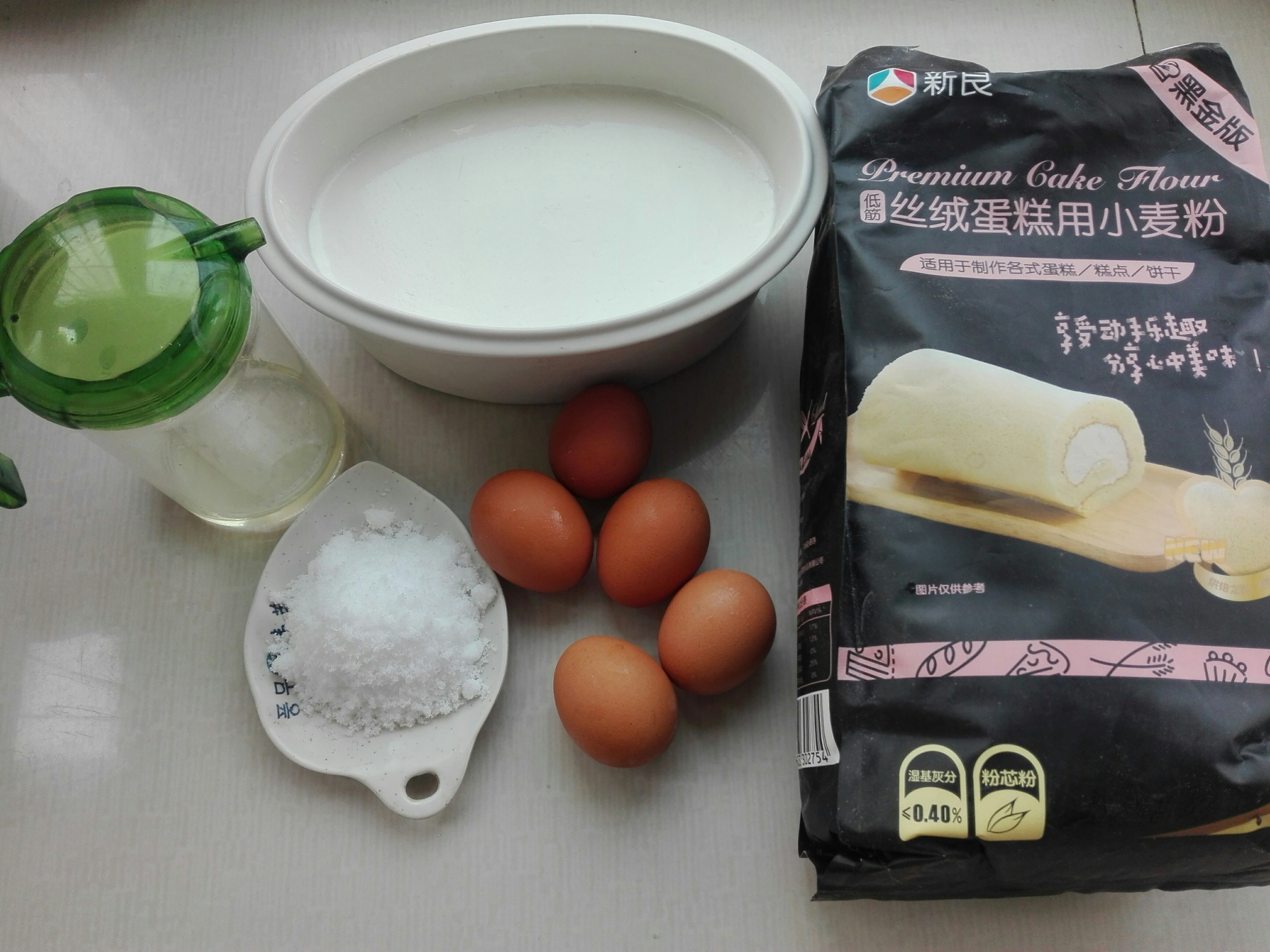 图片[2]-【蒸蛋糕】做法步骤图 入口即化 好吃无负担-起舞食谱网