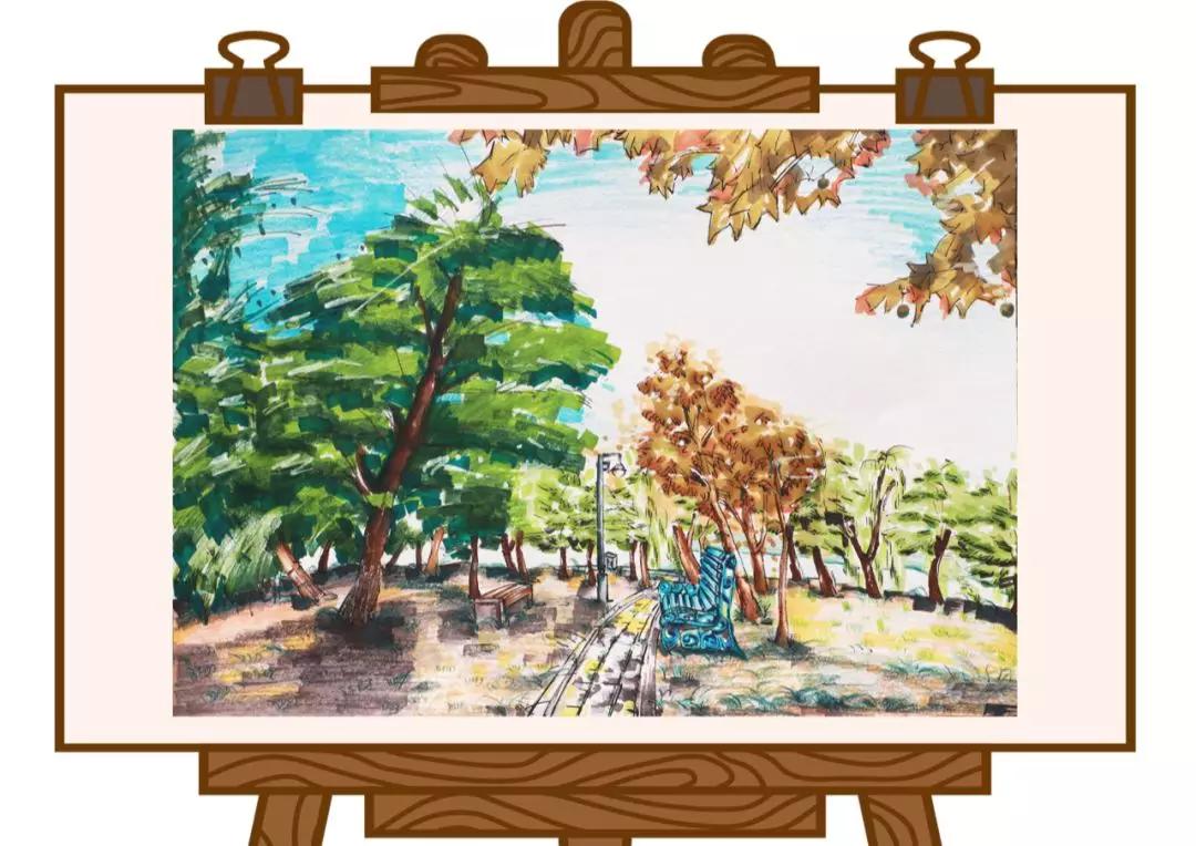 青岛理工大学琴岛学院：我把你画成画，与你平分琴院的秋色