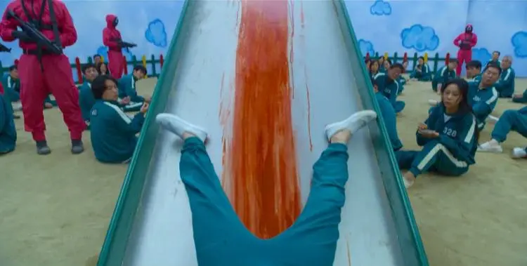 《鱿鱼游戏》的“血浆”，真的不是番茄酱