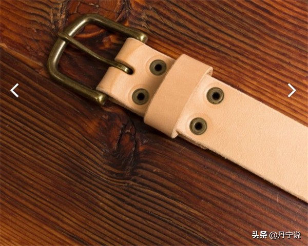 高档牛仔裤皮带哪家强呢？分享六条天然植物鞣制腰带