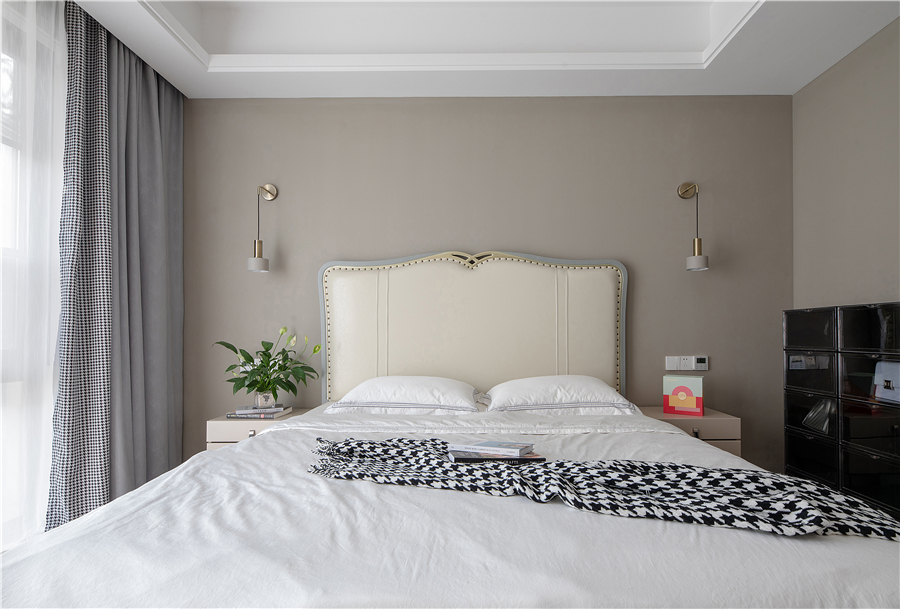 200㎡现代风设计，开放式厨房+餐厅+吧台，轻松自然的生活