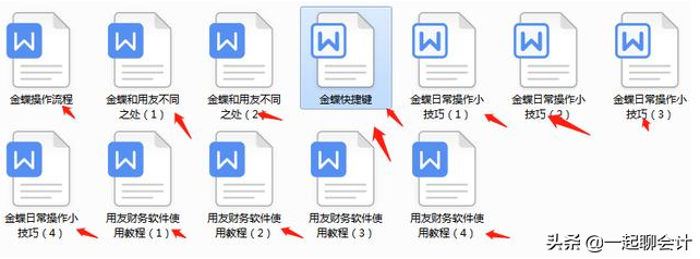 金蝶软件使用手册来啦（超全快捷键汇总），小白都能学会，实用！