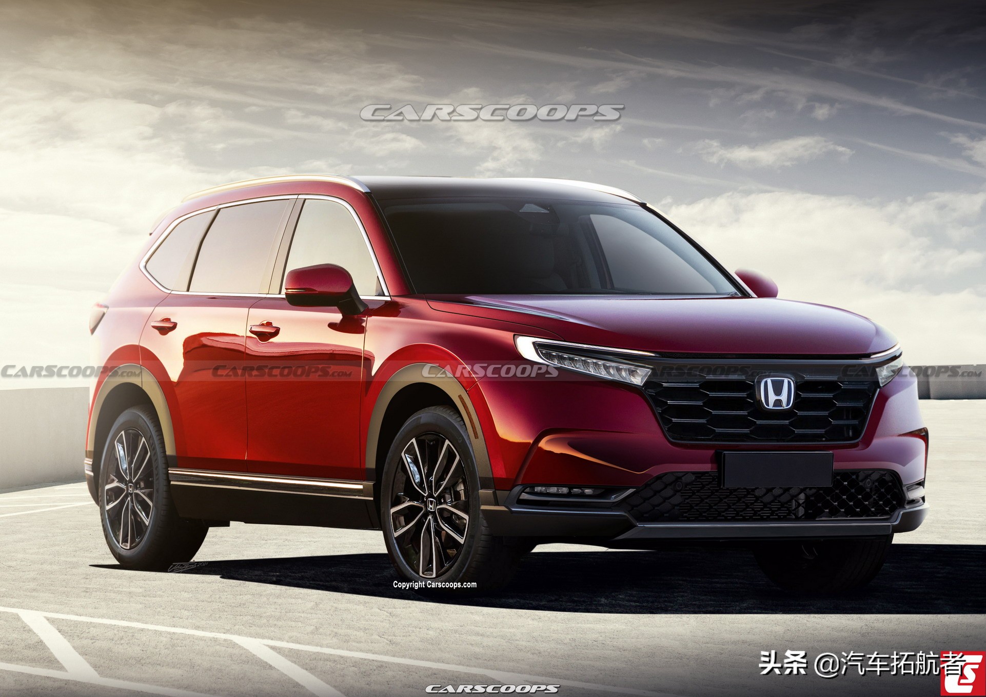 新一代honda Cr V 最快22 年与大家见面 大改款细节在这里 读车号