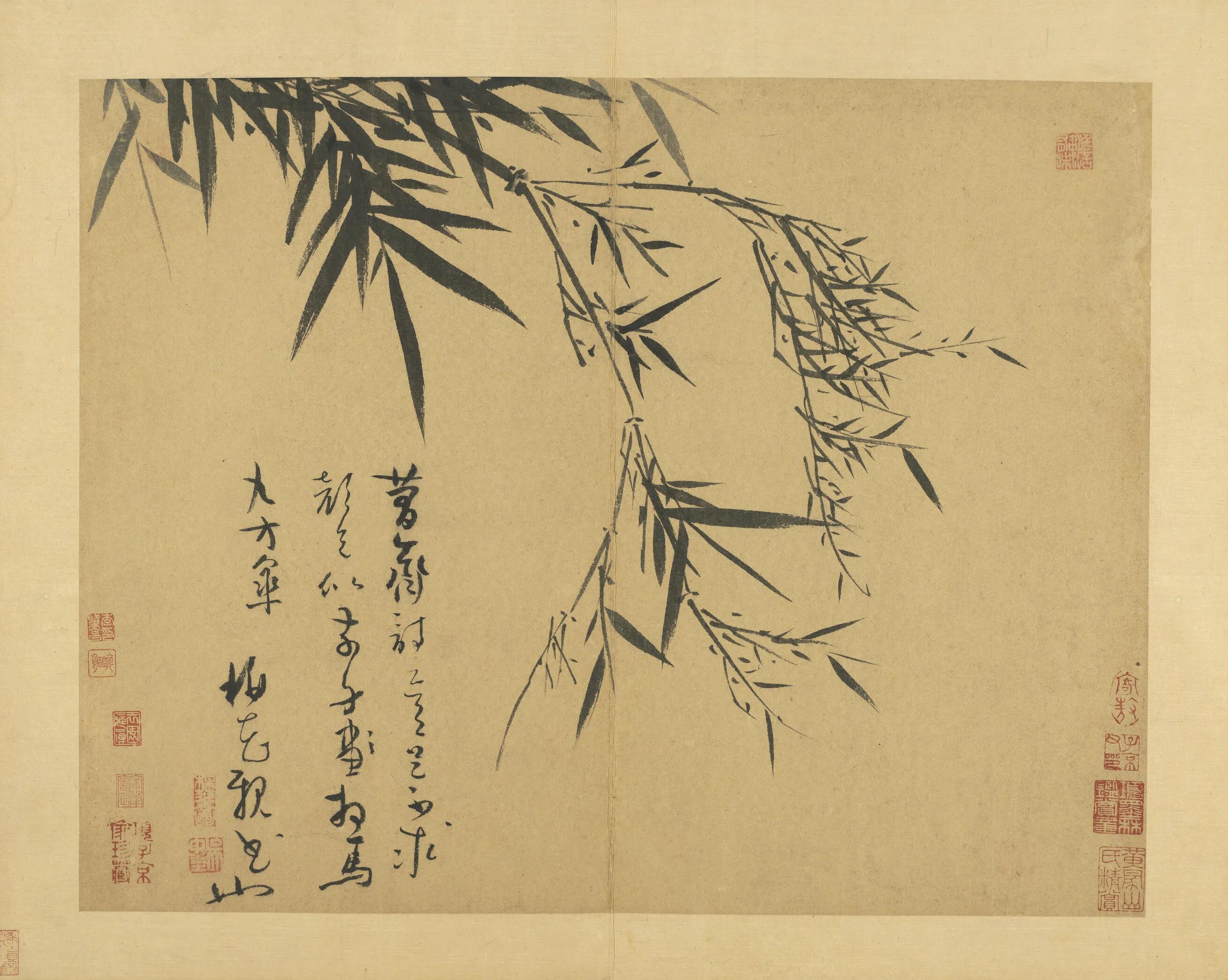 谁才是画竹子历史第一人？唯吴镇是也！简直是天花板的存在