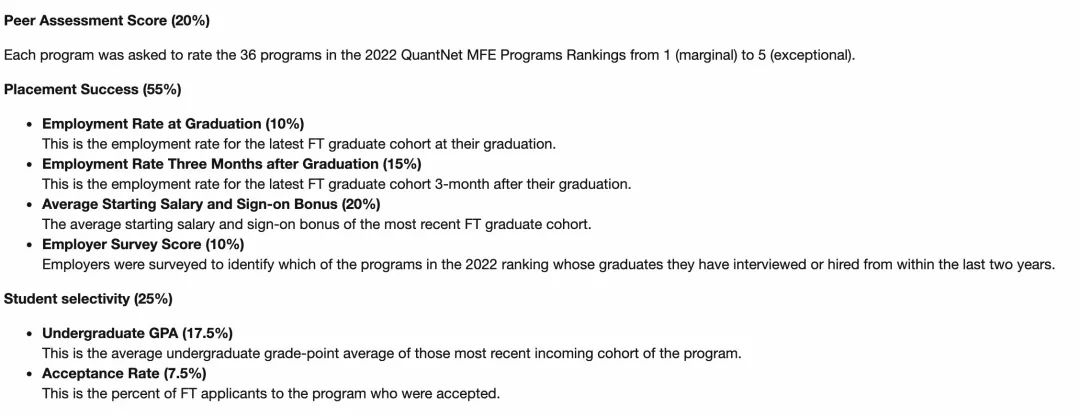 最权威的金融工程排名公布，UCB MFE跃升至第二