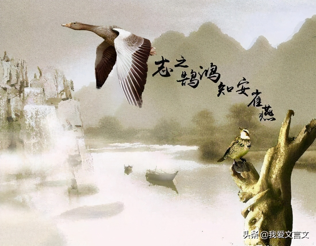 经典文言文赏析｜陈涉有鸿鹄之志