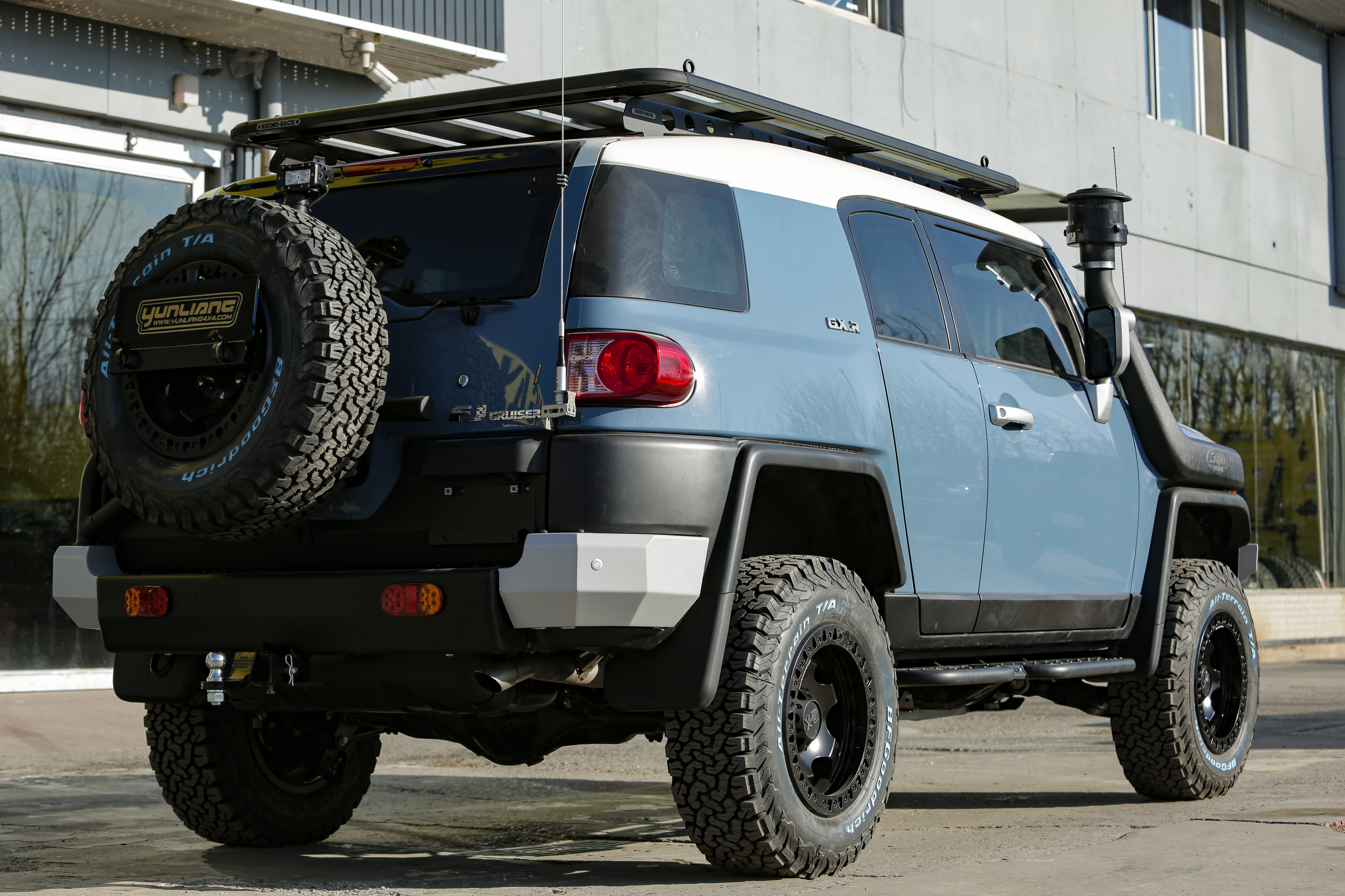 fj酷路泽改装丰田fj酷路泽改装案例重度越野强化升级重度改装