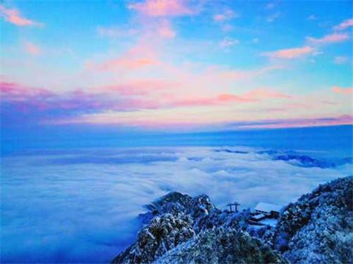 河南十大最高峰这三座5A景区各占一个，这个季节美成了林海雪原