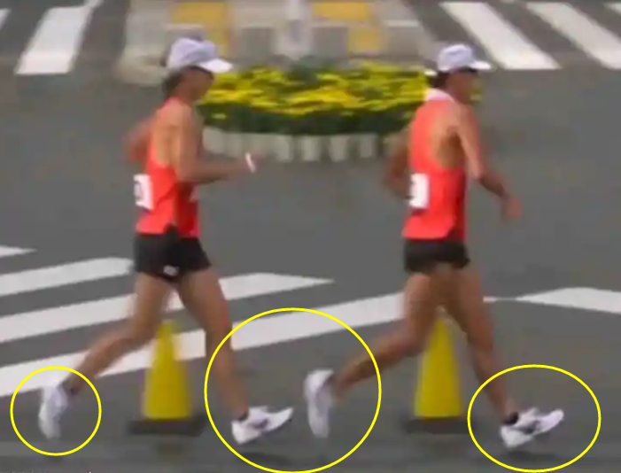 20公里竞走为什么举黄牌（双标！奥运竞走裁判成决定者，中国被罚无缘金牌，日本小跑却无视）