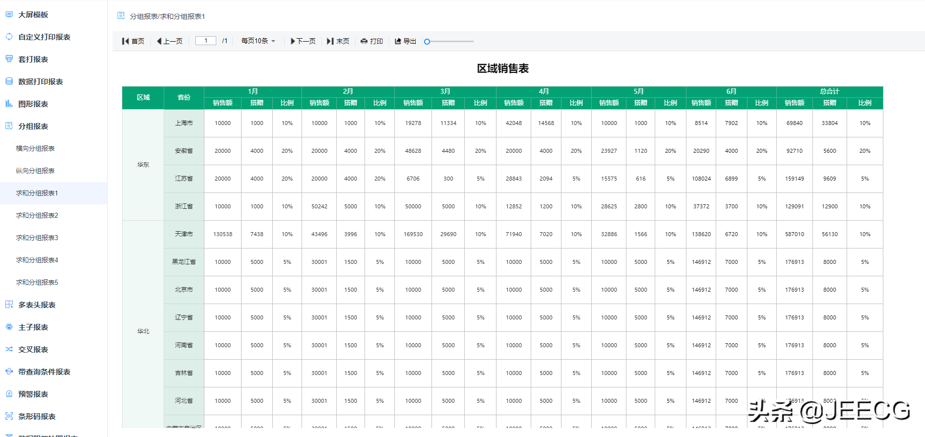 JimuReport积木报表1.3.1 beta版本发布