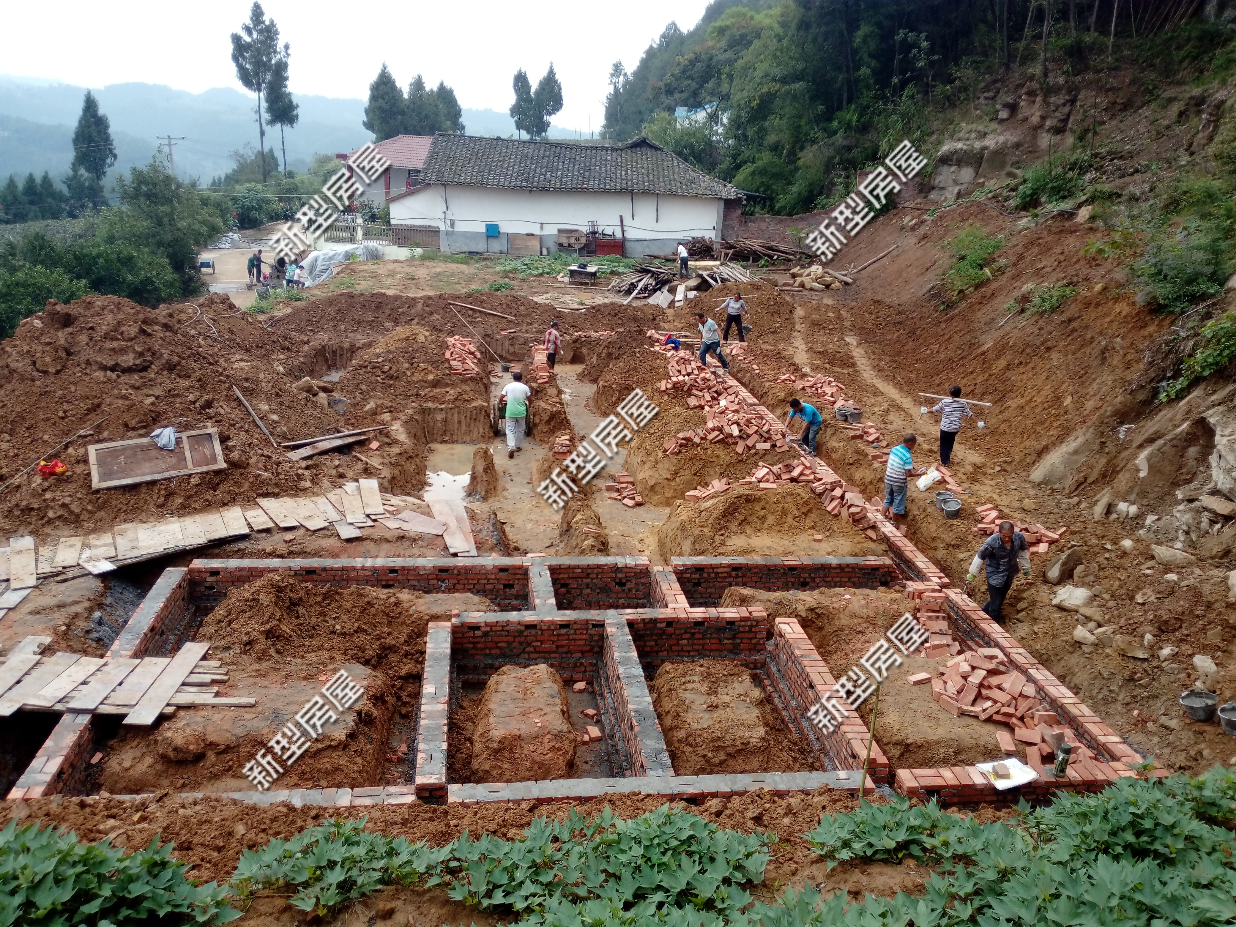 农村建房最常用的条形基础,施工流程全在这了,看看你做对了吗