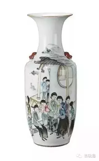 干货︱民国粉彩时装人物瓷器(好资料)