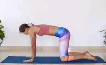 9个瑜伽开肩动作，真人动态演示，动作简单有趣，零基础也能跟练