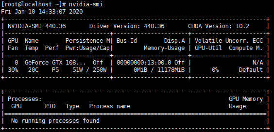 CentOS 7 安装 NVIDIA 显卡驱动