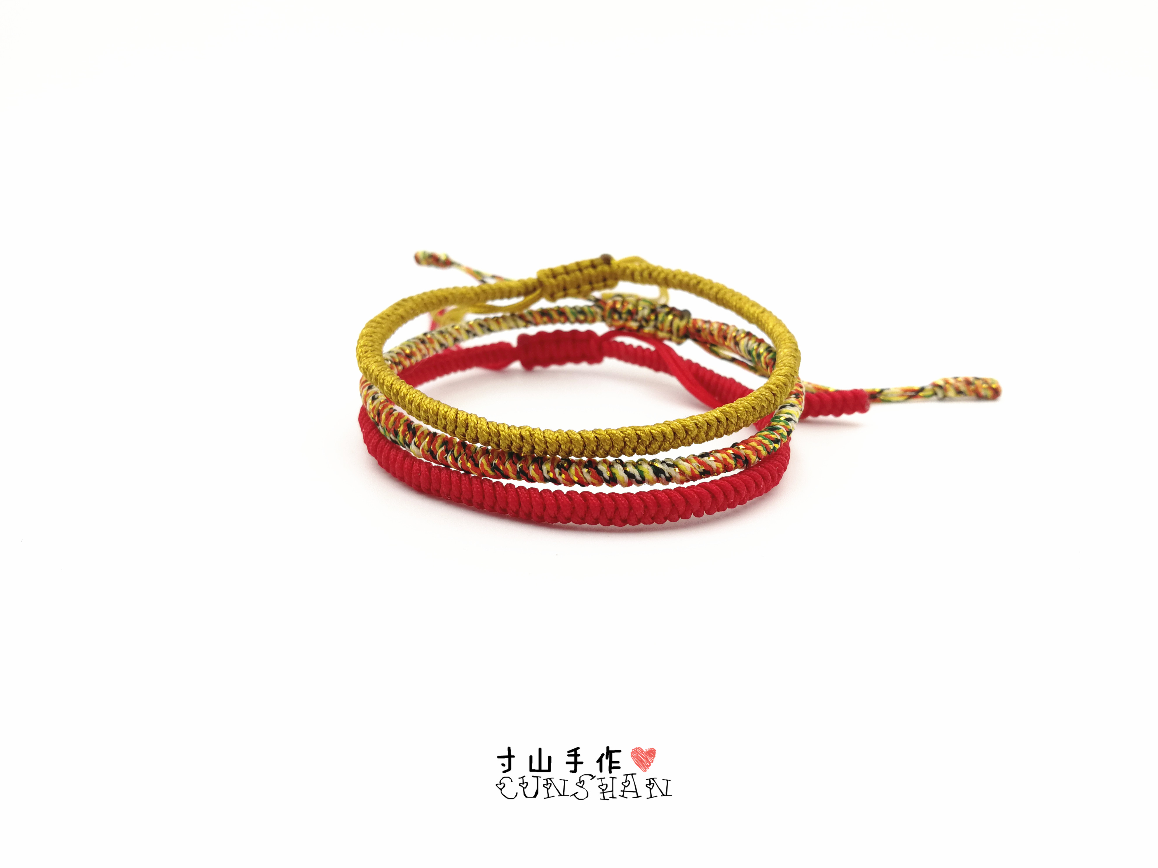 手链伸缩结编法(手链的结怎么打) 手链的结怎么打 第8张