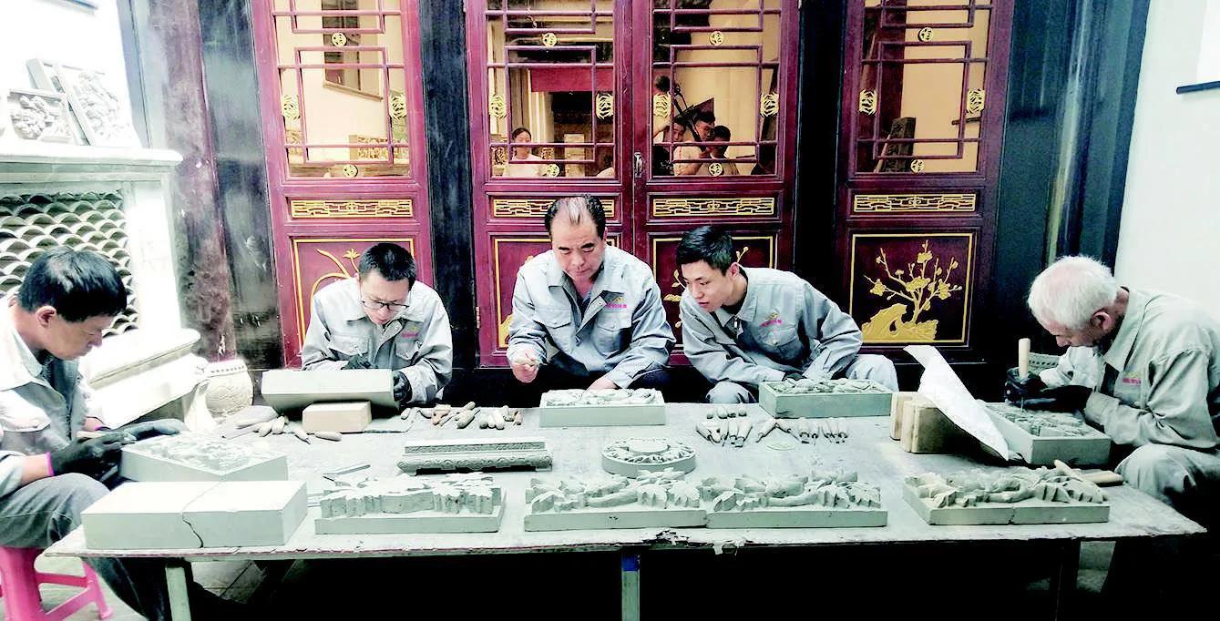 晋韵砖雕博物馆 抟得黄土传晋韵