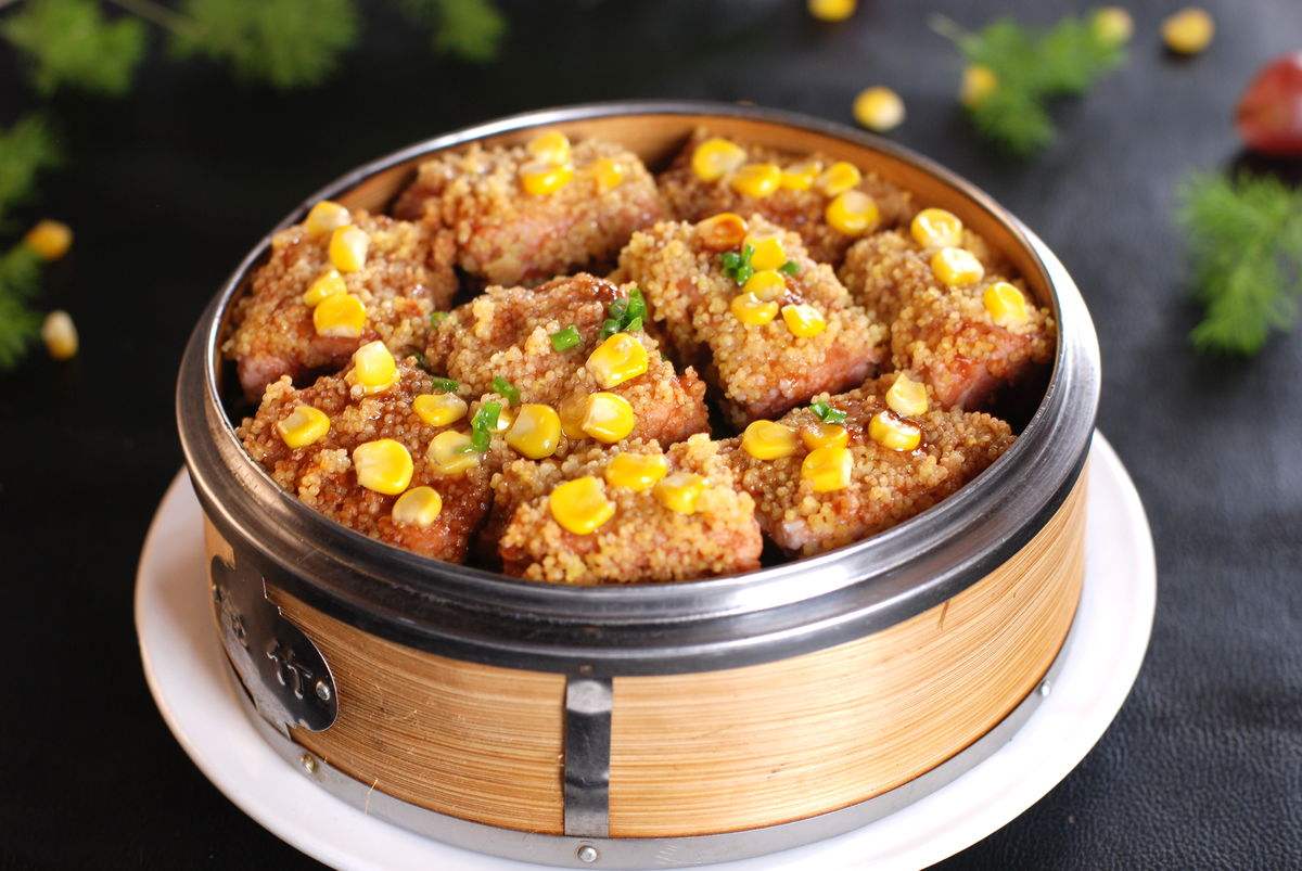 图片[6]-【小米蒸排骨】做法步骤图 香而不腻-起舞食谱网