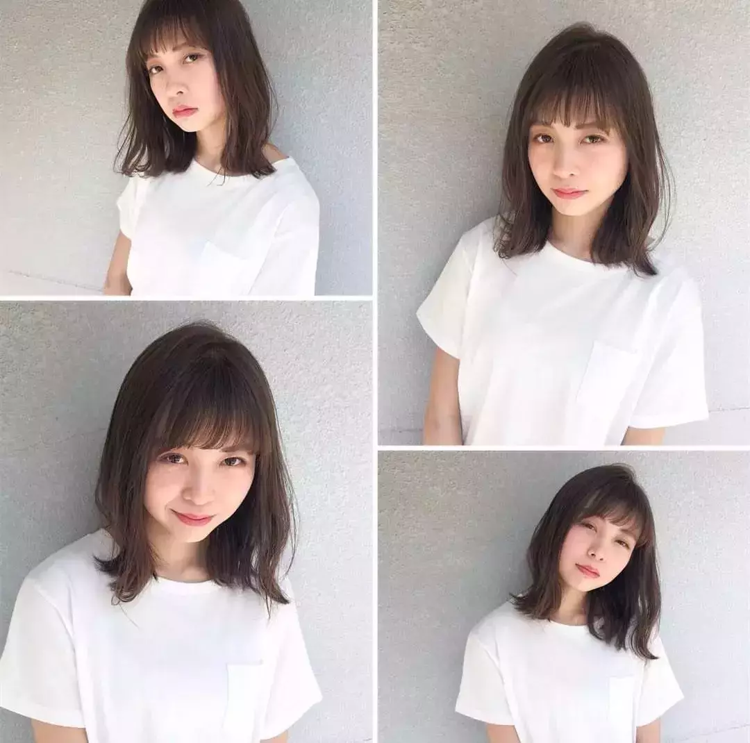 大脸妹子最适合的四款发型