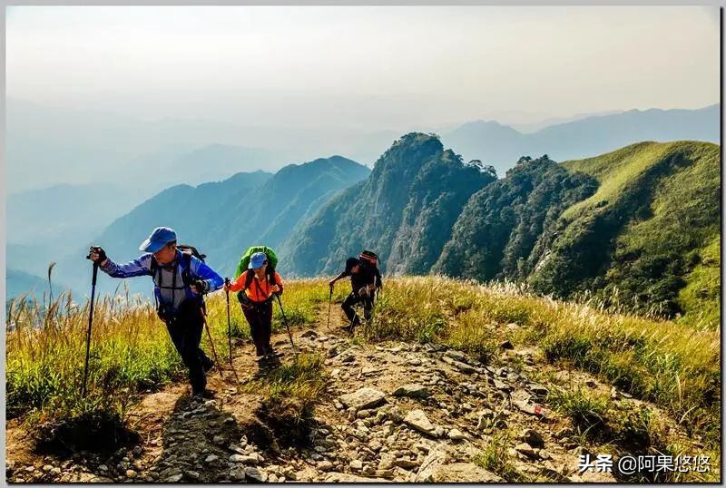 拾阶上险峰(自虐武功山)