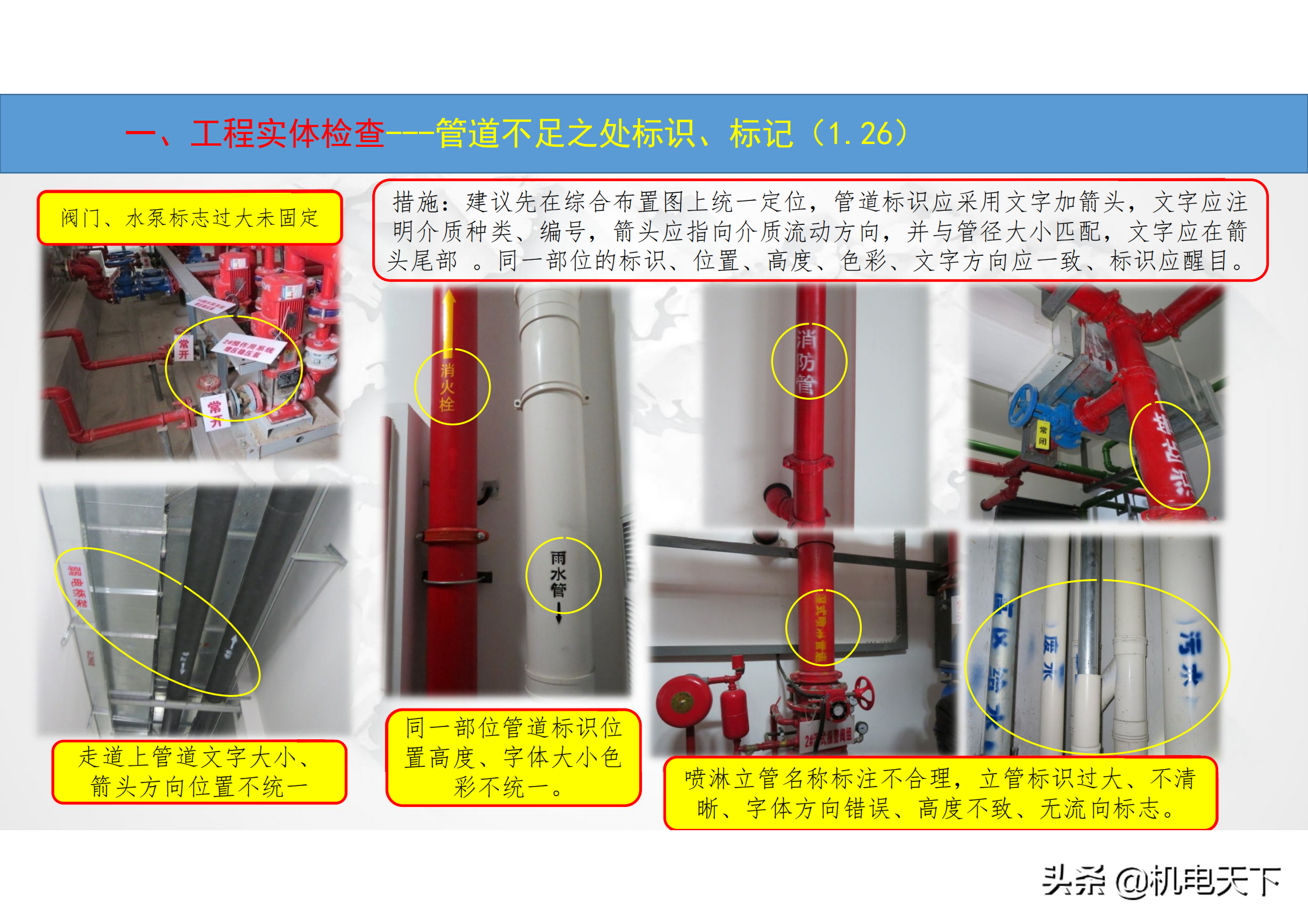 安装工程施工质量问题解析（暖通及消防、管道）