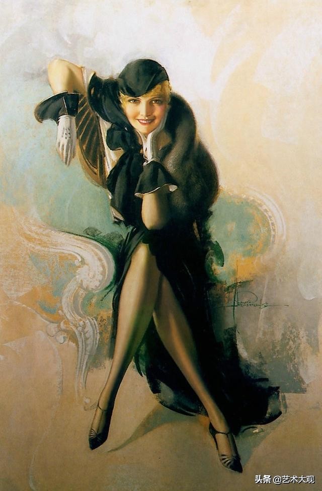 妖娆女郎 | 商业美术新潮海报人物绘画欣赏