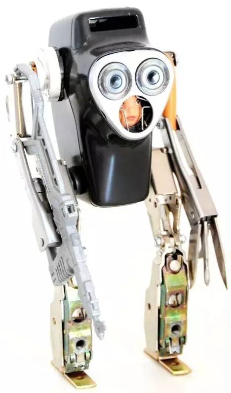 超可爱旧物改造机器人