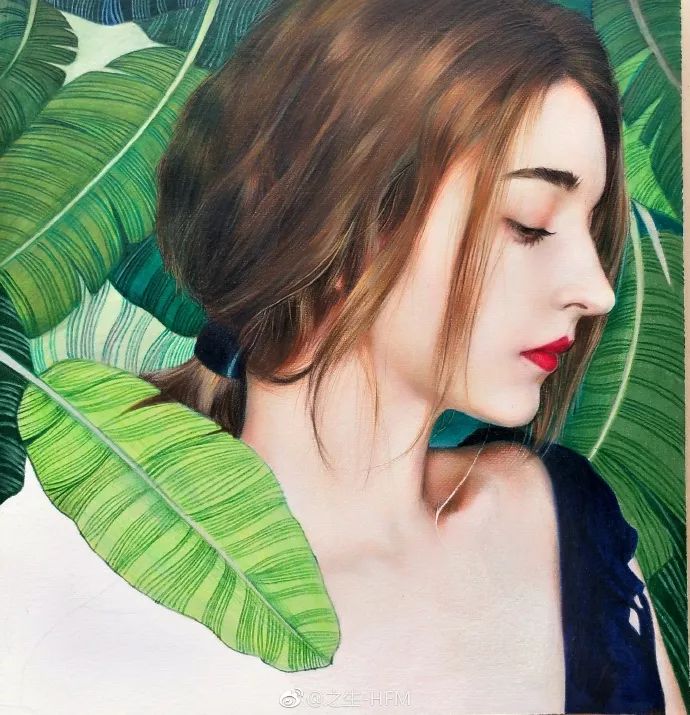 95后画了一组彩铅，绝了