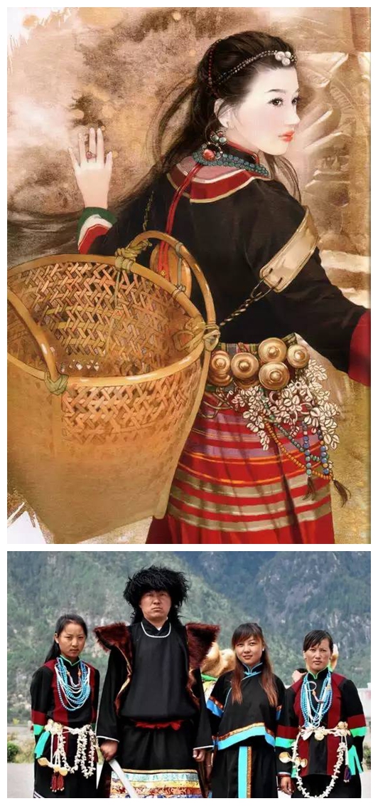 中国56个民族传统服饰大全