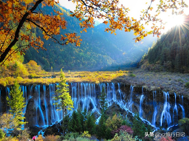 九寨沟旅游,中国最美的水景,美丽的童话世界
