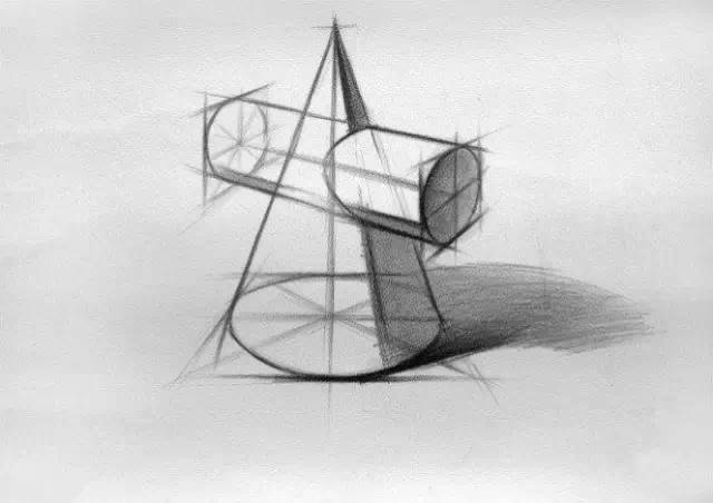 入门级美术基础教程,几何石膏该怎么画?看这一篇你就懂了