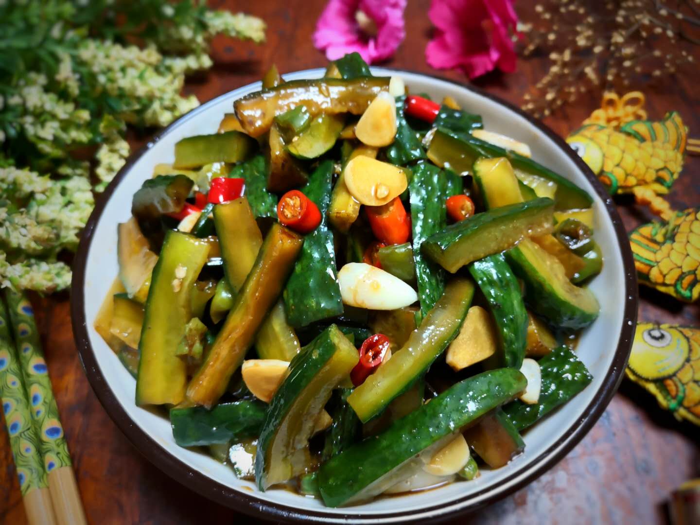 图片[1]-【鱼香瓜条】做法步骤图 营养好吃又解馋下饭 一大-起舞食谱网