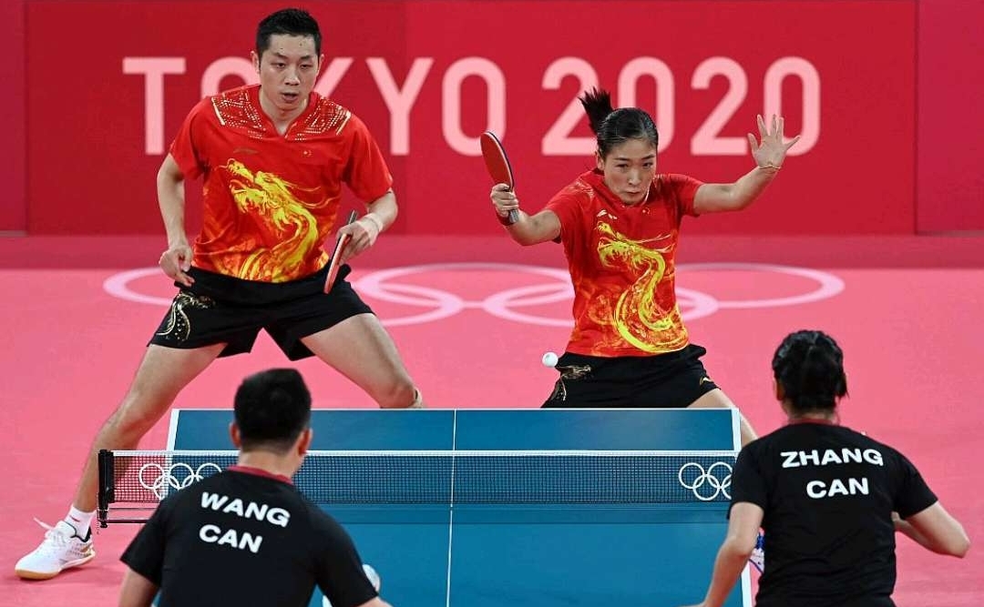 东京奥运会乒乓球混双8强出炉：4个4-1、4个4-0，国乒喜迎开门红