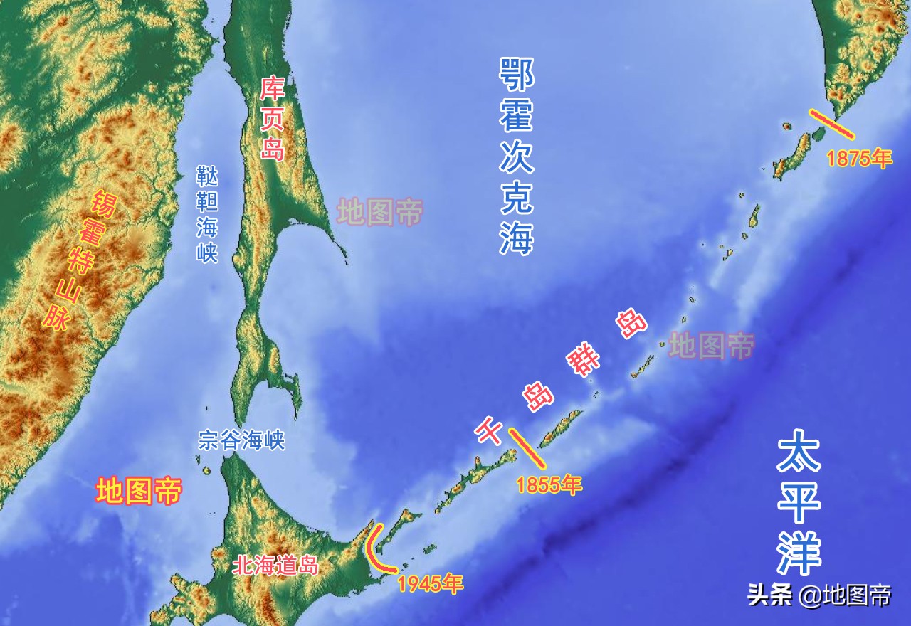 北方四岛面积人口图片