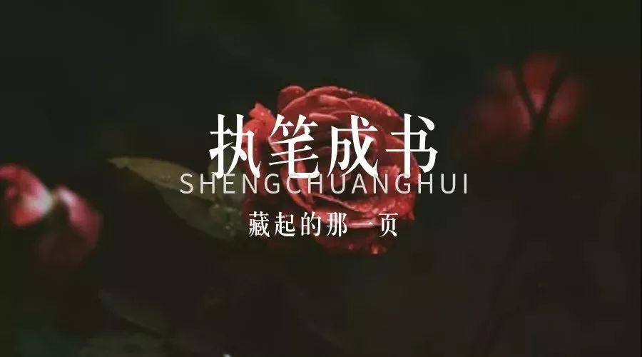 执笔成书 | 人生若只如初见，你我亦如