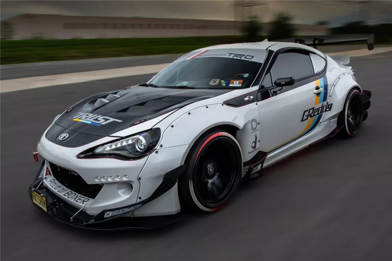 一台“赛车级”“光有外观”的改装丰田GT86 ！