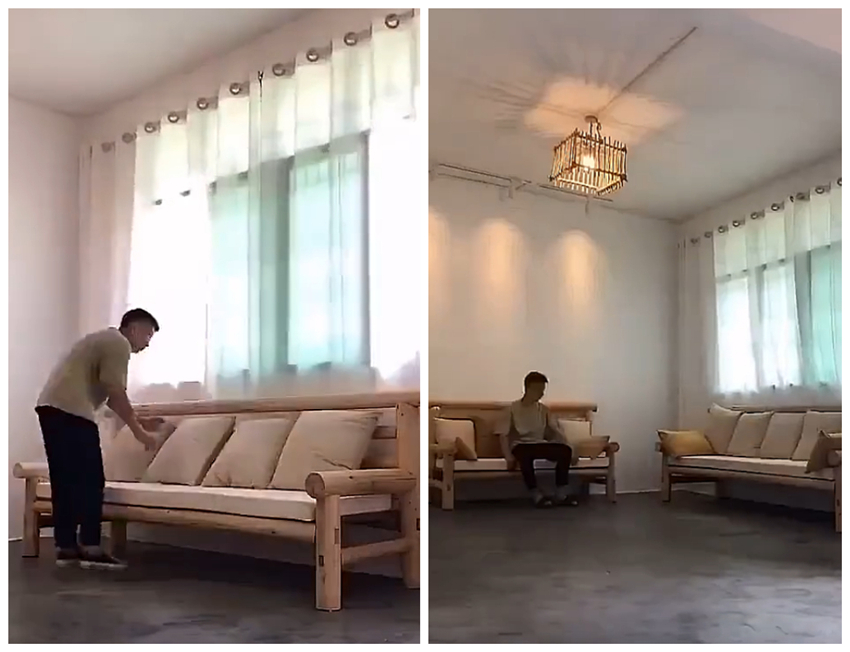 一男子改造乡下老屋，20㎡的脏乱空间，摇身一变“网红风”小家