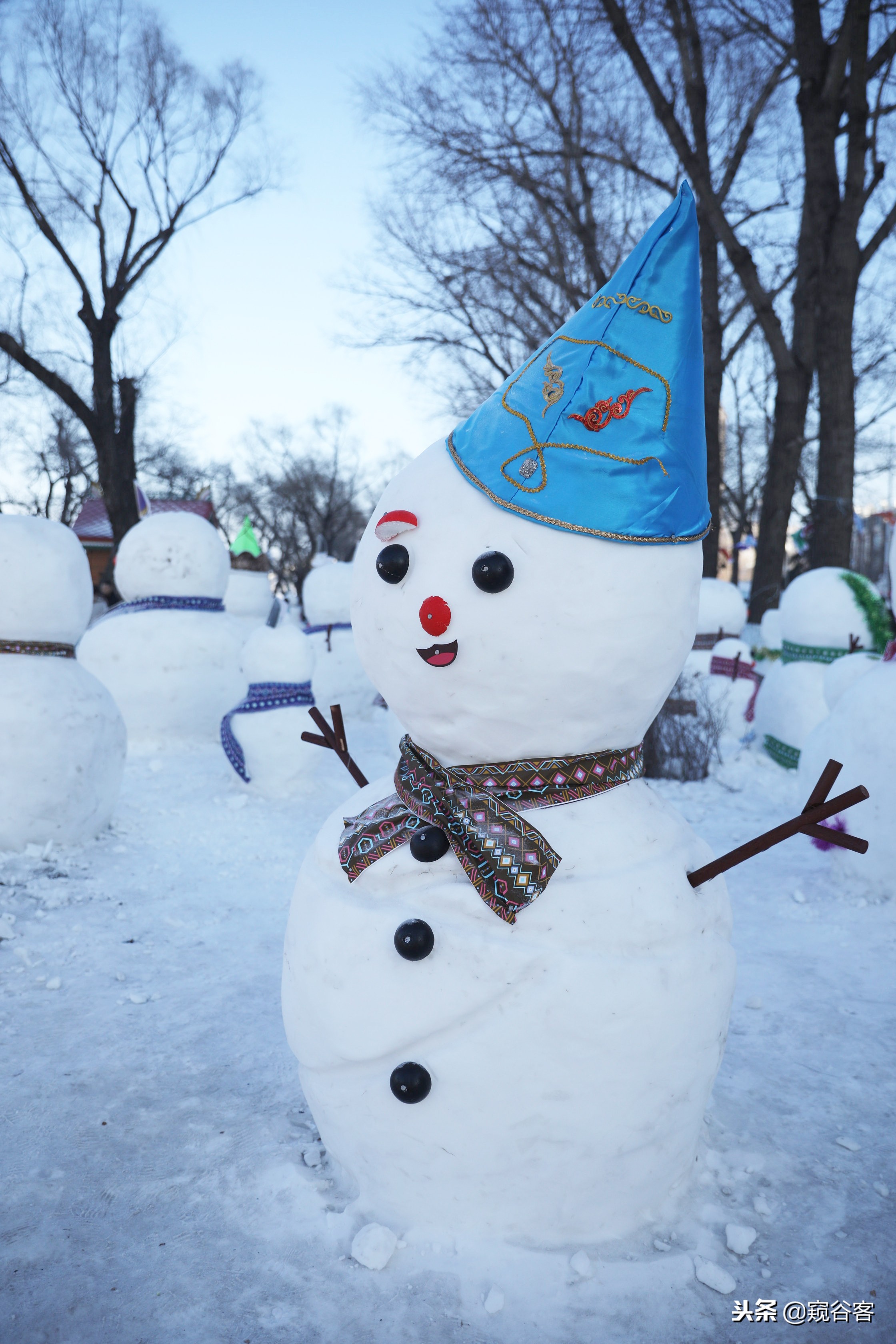 给黑龙江的雪景加一条宣传语——好雪更在雪诗外