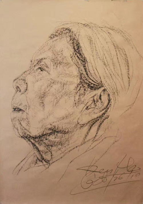 世界知名华人艺术家何可人艺术回顾展之二 何可人《素描及人体作品展》